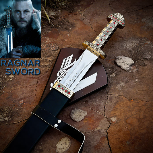 Ragnar Lothbrok Sword Replica With Scabbard