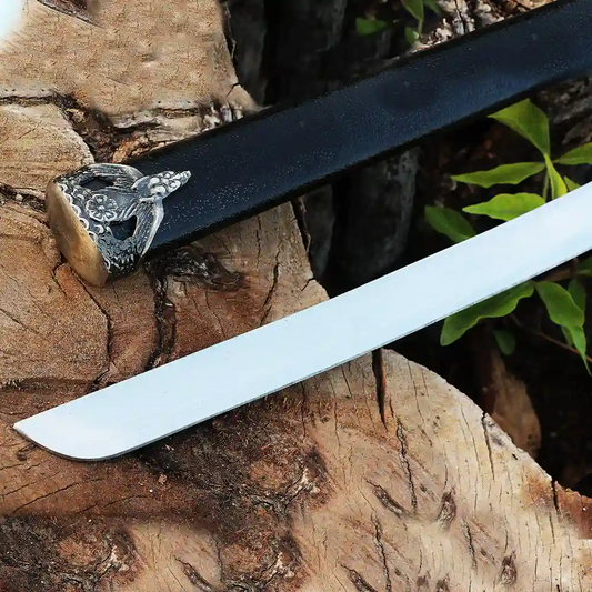 Short Samurai Katana Sword Replica With Scabbard