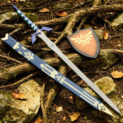 Blue The Legend of Zelda Skyward Sword Replica With Scabbard