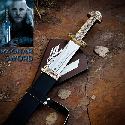 Ragnar Lothbrok Sword Replica With Scabbard