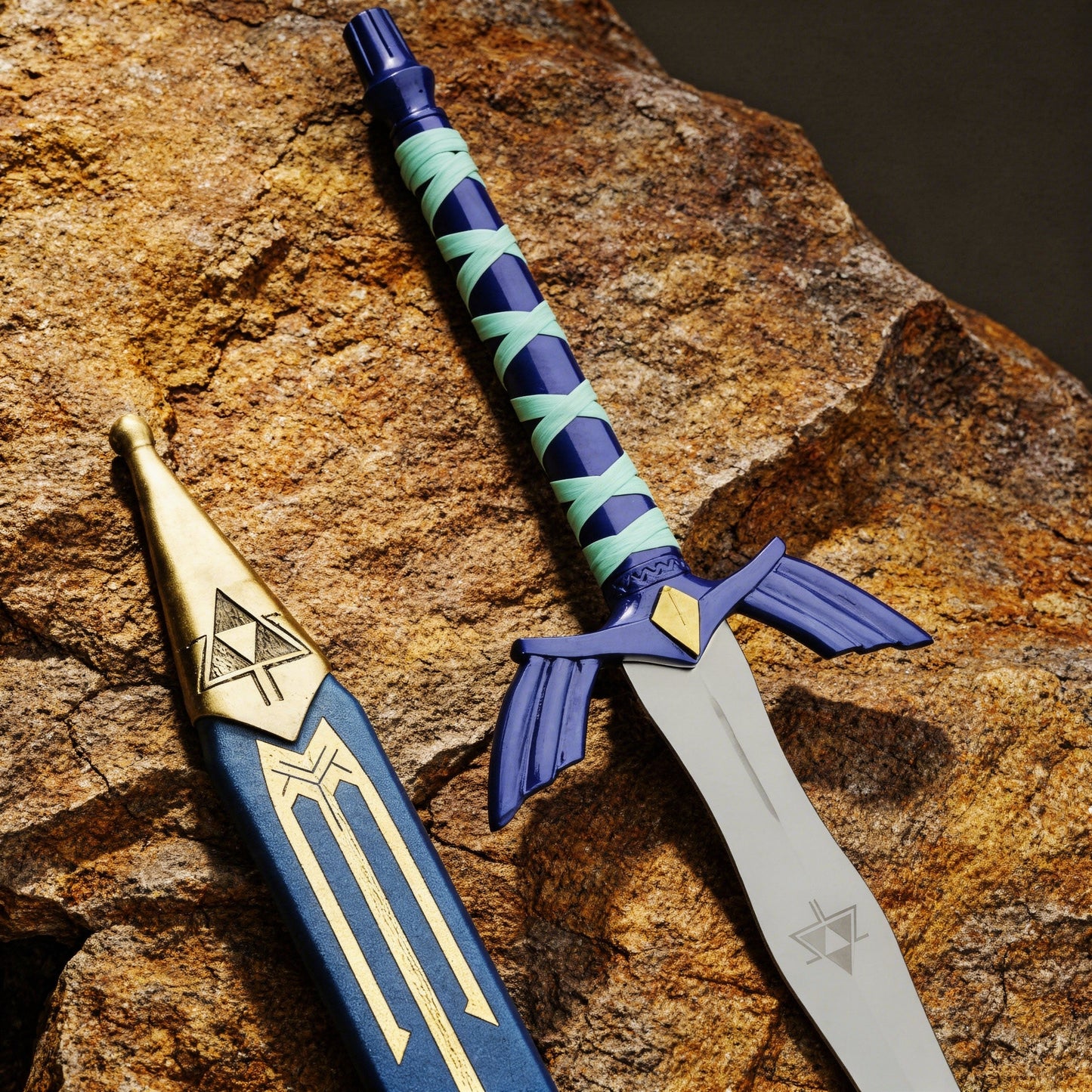 Blue The Legend of Zelda Skyward Sword Replica With Scabbard