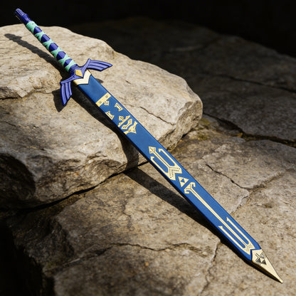 Blue The Legend of Zelda Skyward Sword Replica With Scabbard
