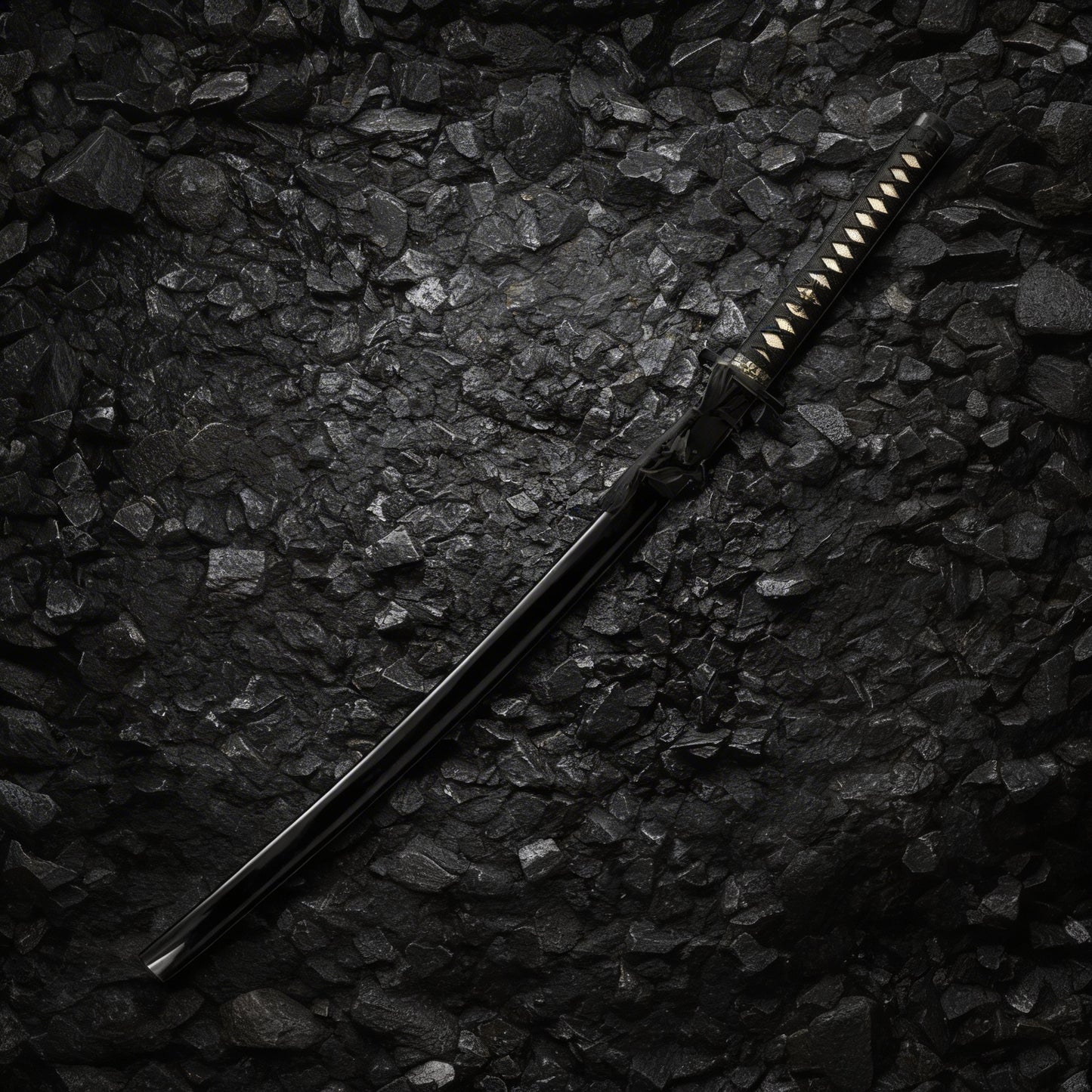 Long Samurai Katana Sword Replica  With Scabbard