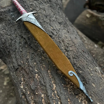 Shadowfang Short Sword – Stealth Warrior Edition (With Scabbard)