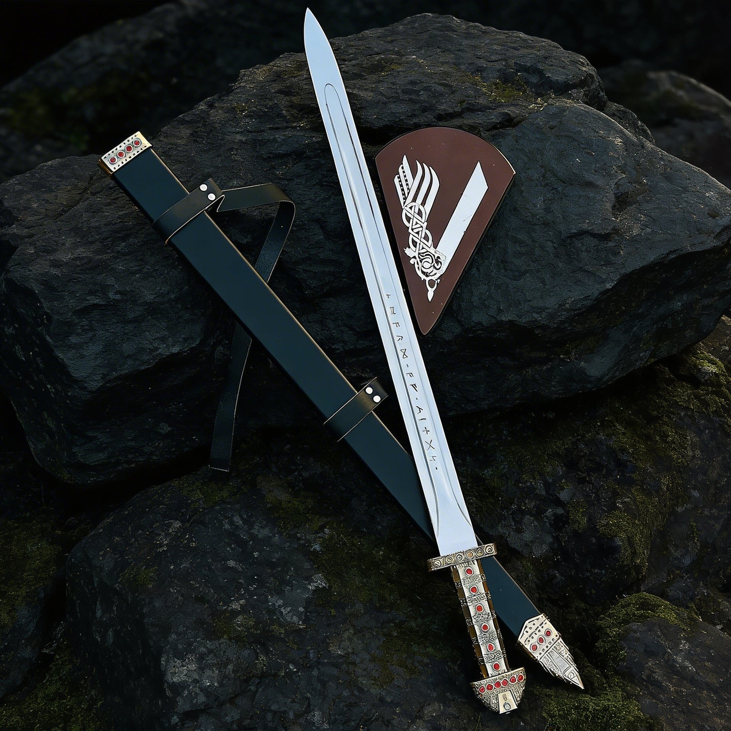 Ragnar Lothbrok Sword Replica With Scabbard