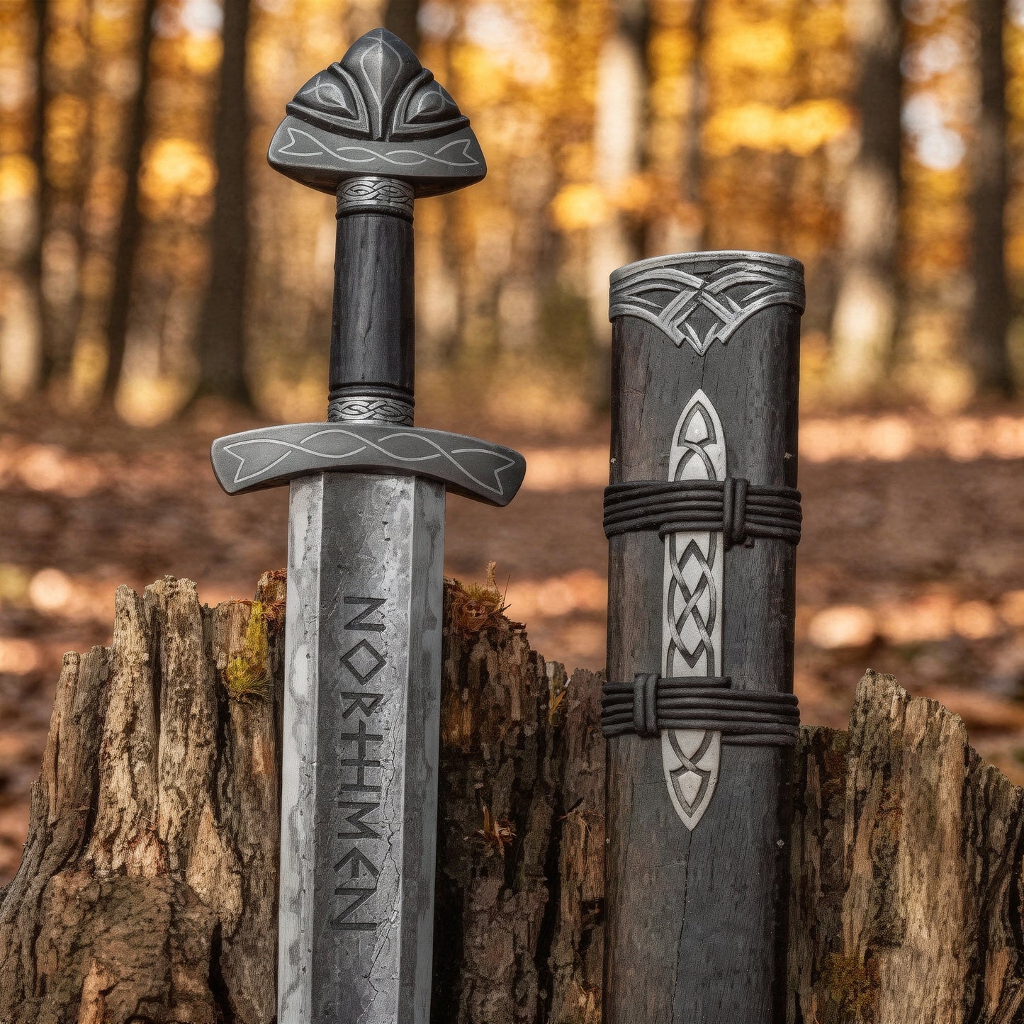 Northmen Viking Sword Replica With Scabbard