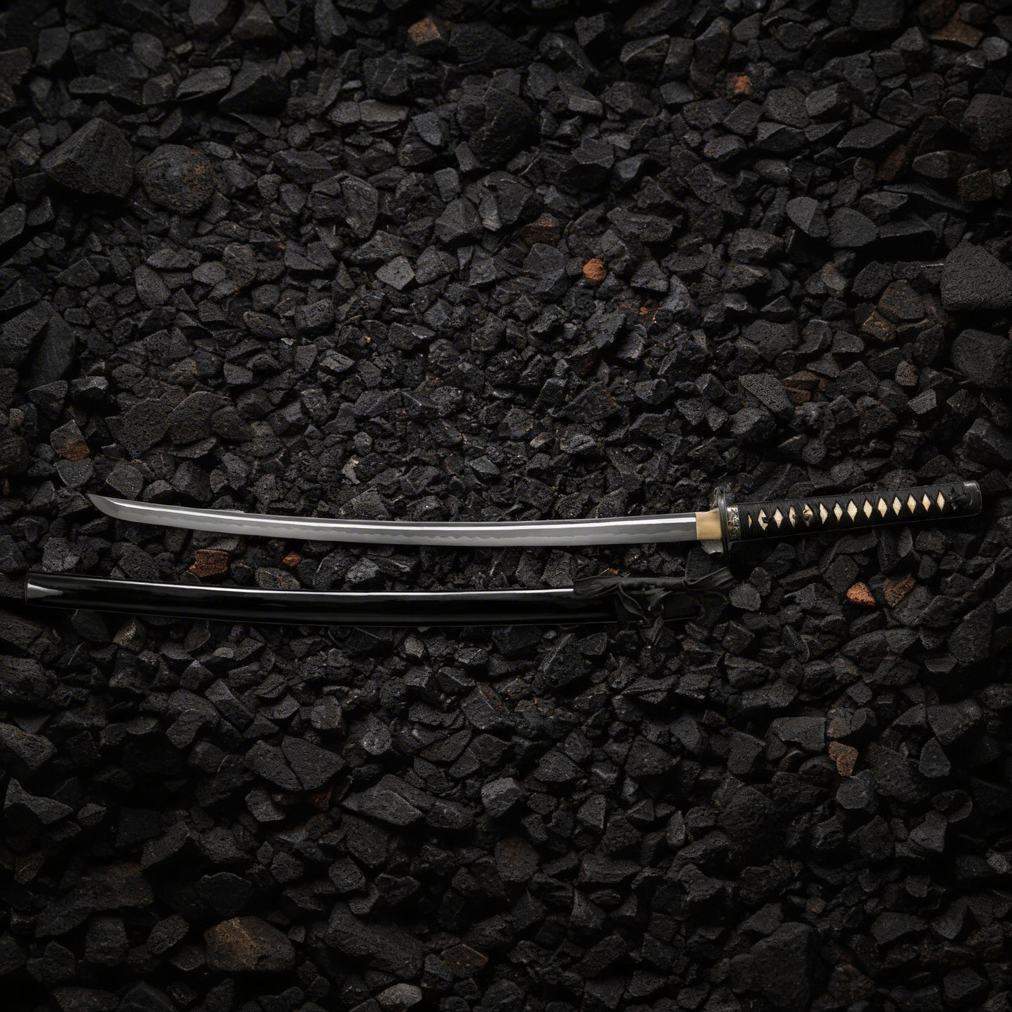 Long Samurai Katana Sword Replica  With Scabbard