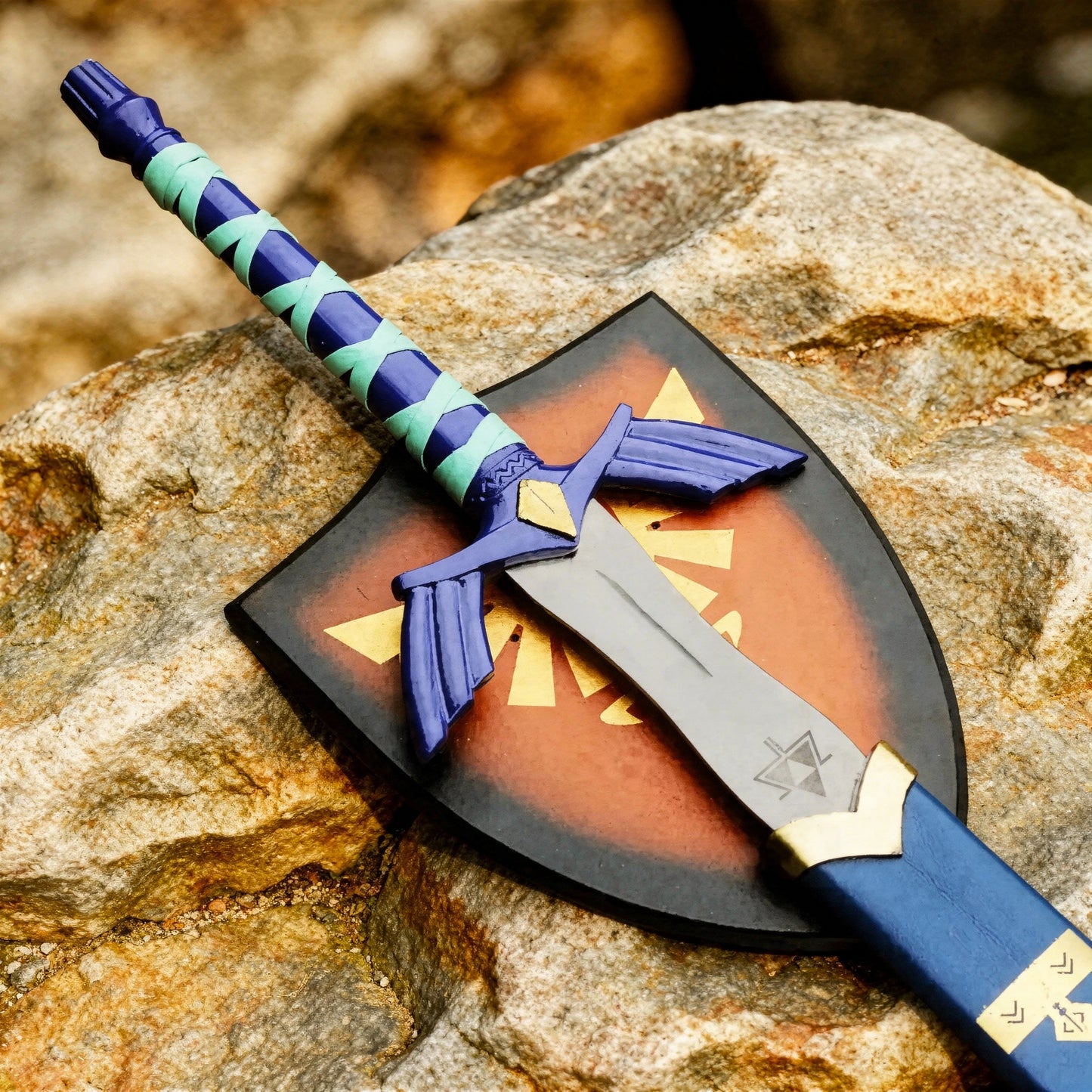 Blue The Legend of Zelda Skyward Sword Replica With Scabbard