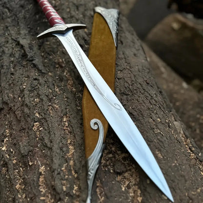 Shadowfang Short Sword – Stealth Warrior Edition (With Scabbard)
