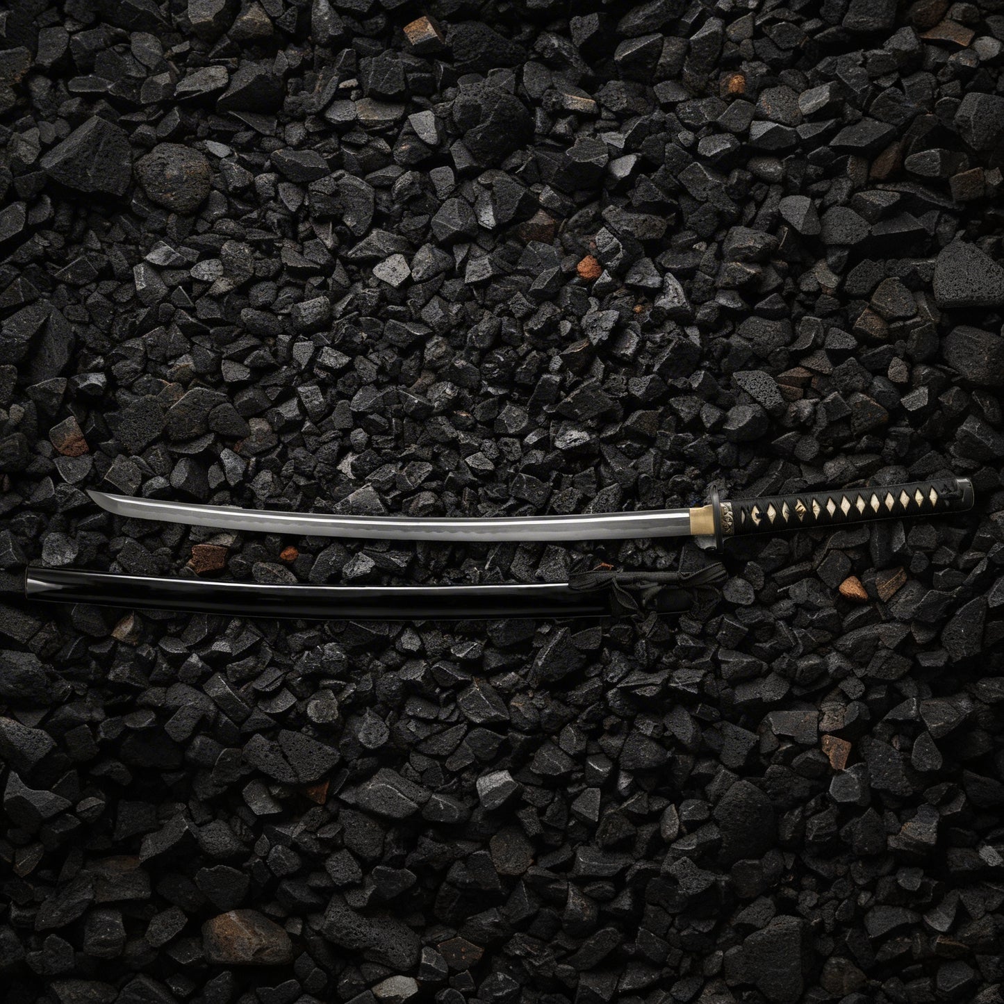 Long Samurai Katana Sword Replica  With Scabbard